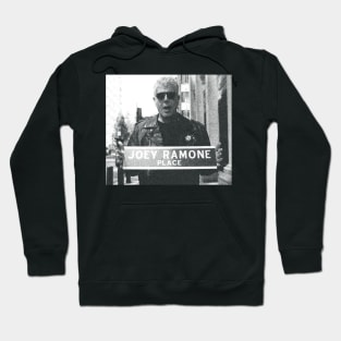 WHITE BOURDAIN PUNK ROCK PLEACE Hoodie